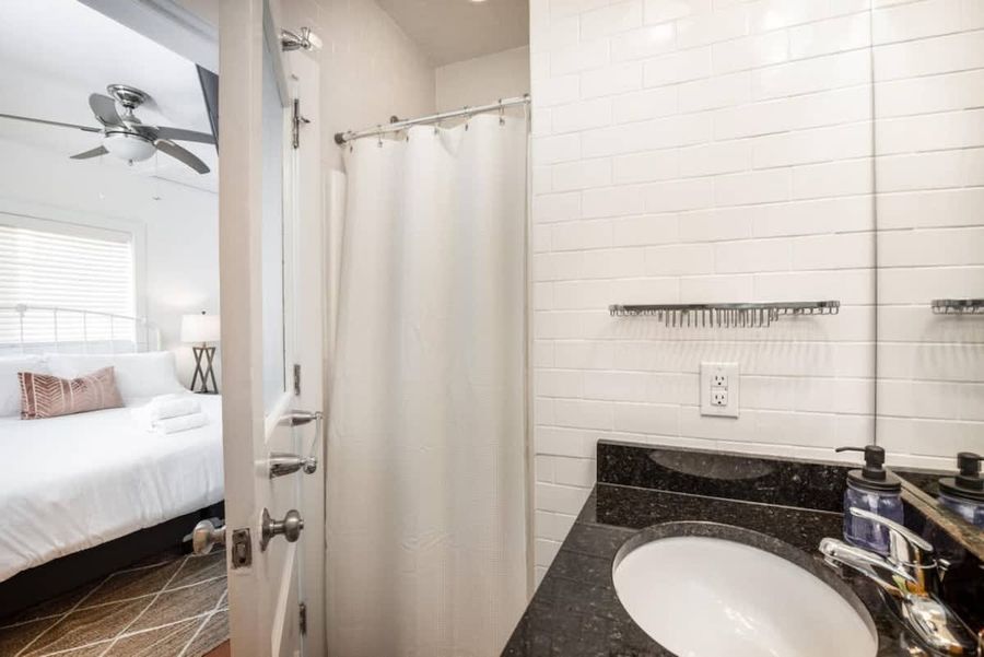 Bathroom 2: Walk-in Shower 