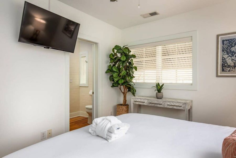 Bedroom 2: King Bed + TV + En-suite 