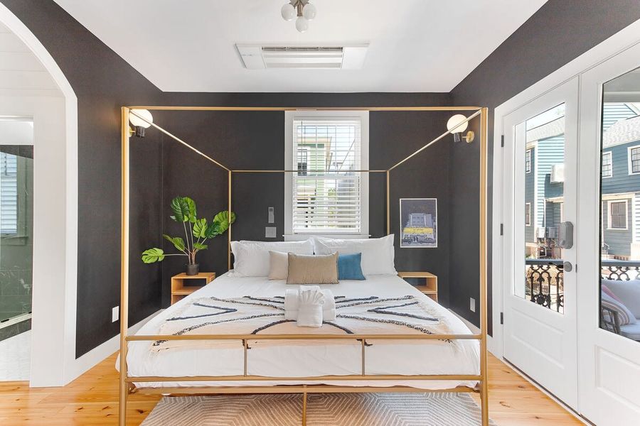 Porch Access from King Bedrooms