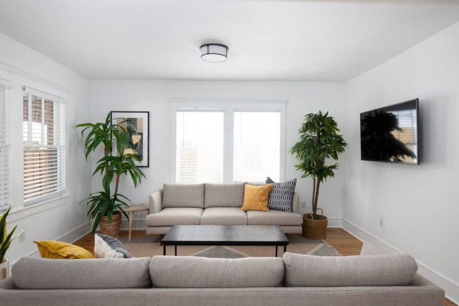 View of the living room!