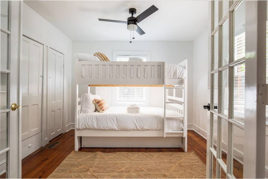 Bunk Bedroom located on the first floor!