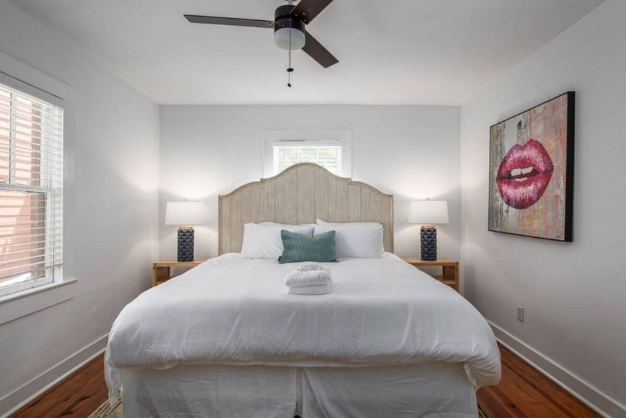 King Bedroom located on the first floor!