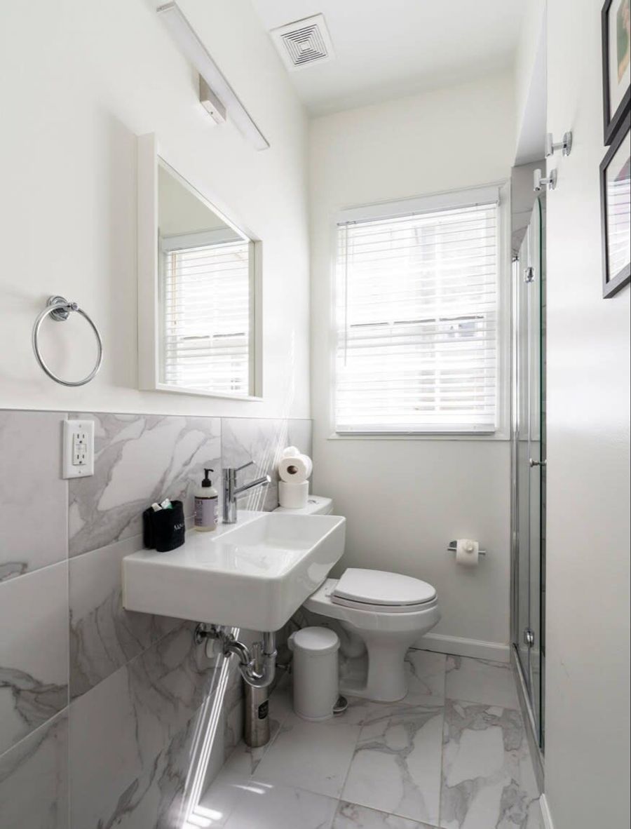 Bathroom #5 with a walk-in shower