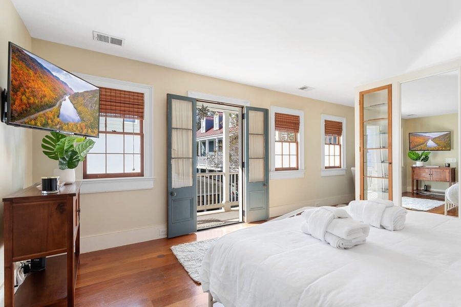 Access to your private balcony off the bedroom!