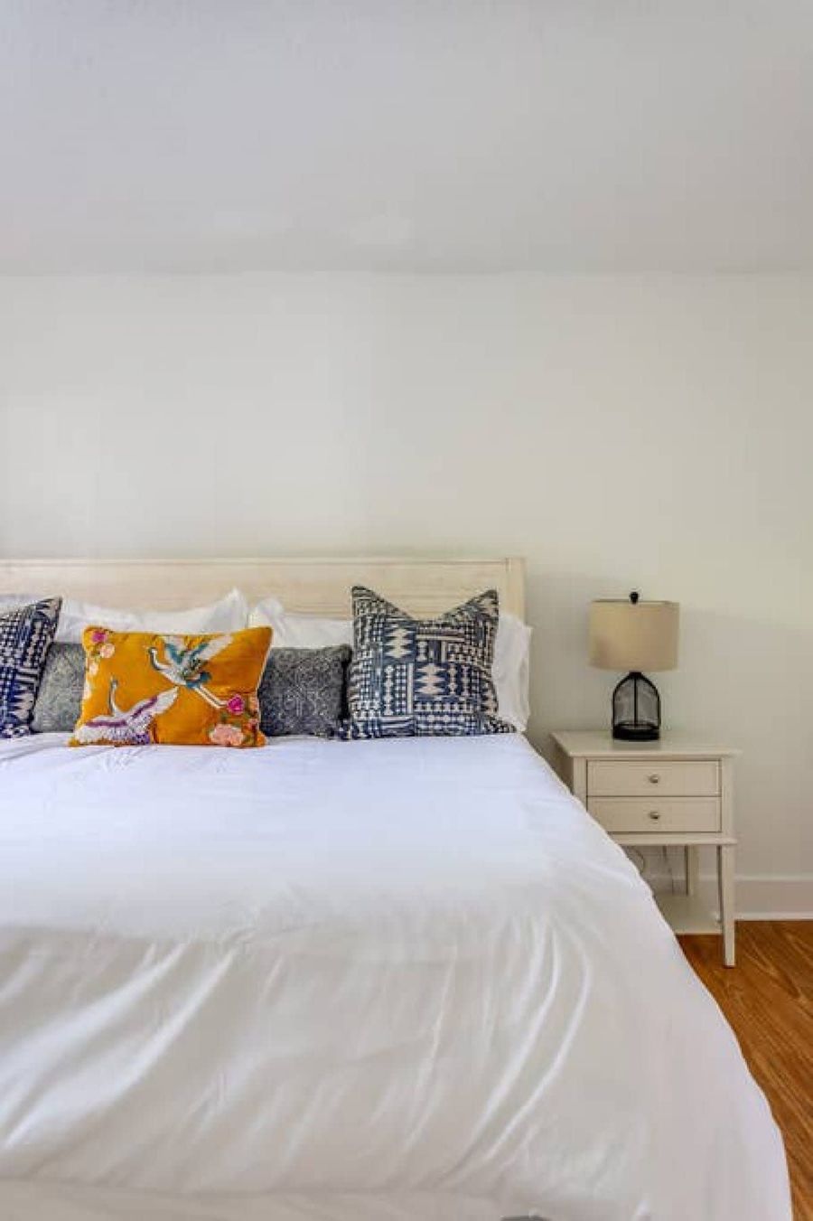 Bedroom #3 with a TV and closet!
