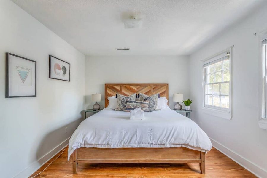 Bedroom #1 with a King bed!