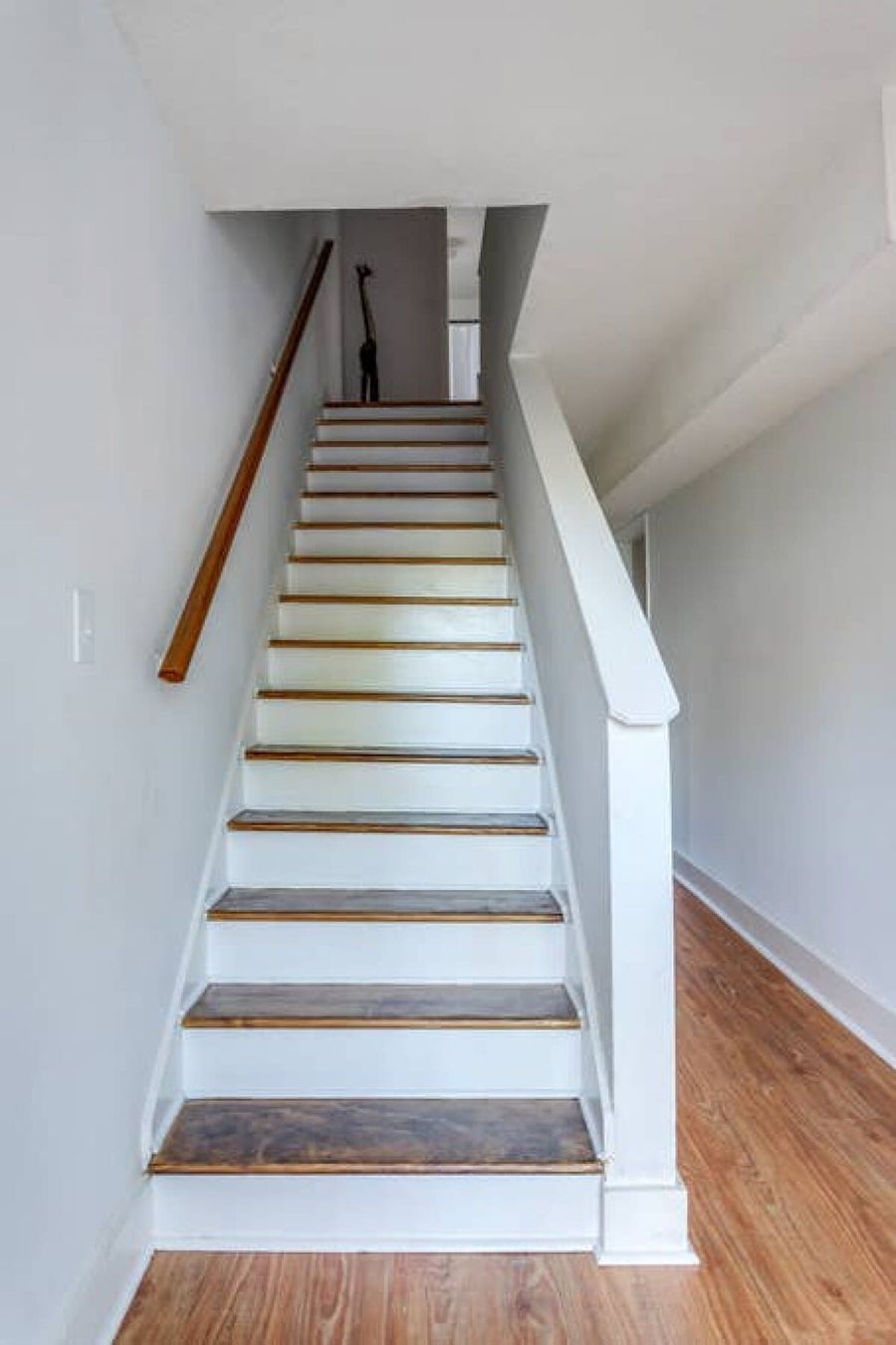 Staircase leading to the second floor!