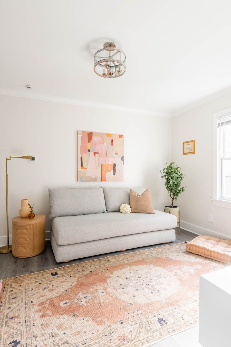 Modular sleeping sofa for additional sleeping space