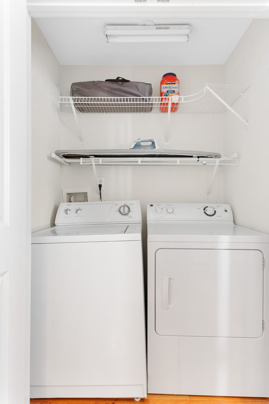 Your own washer & dryer.