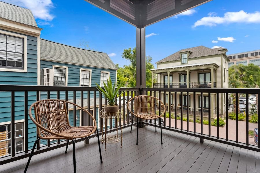 Private upstairs porch! On-site parking for 1 vehicle!