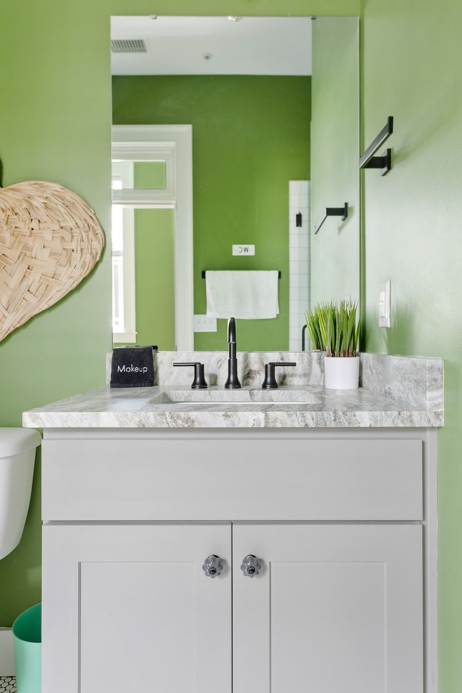Shared hallway bathroom!