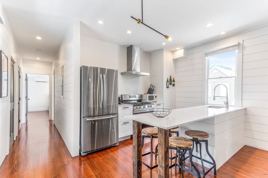 Fully equipped kitchen