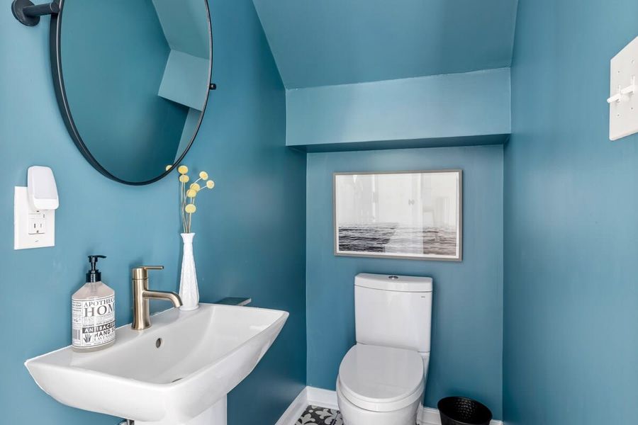 Bathroom #4 half bath in common area