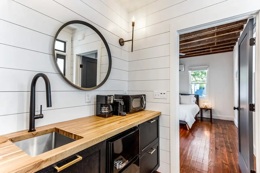 Master bedroom kitchenette