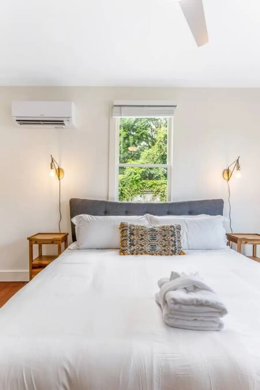 Bedroom #3 with a King bed, ensuite bathroom and Smart TV