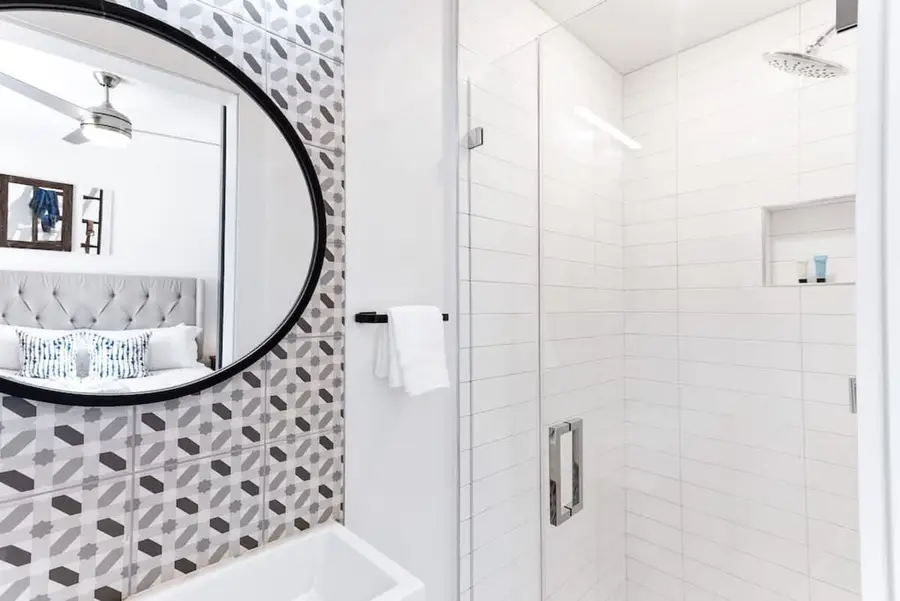 Bathroom #2 with a walk-in shower