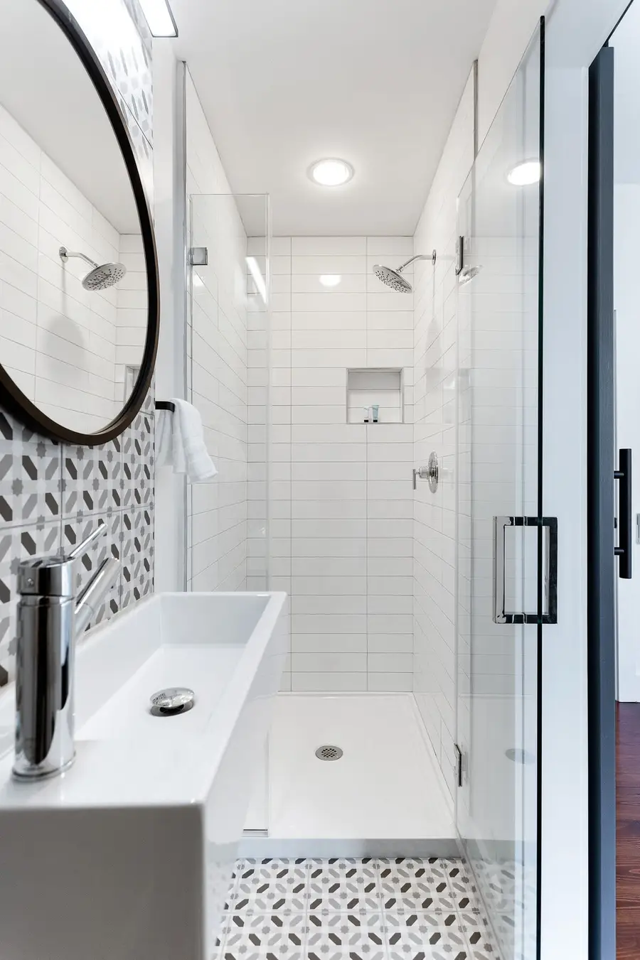 Bathroom #2 with a walk-in shower