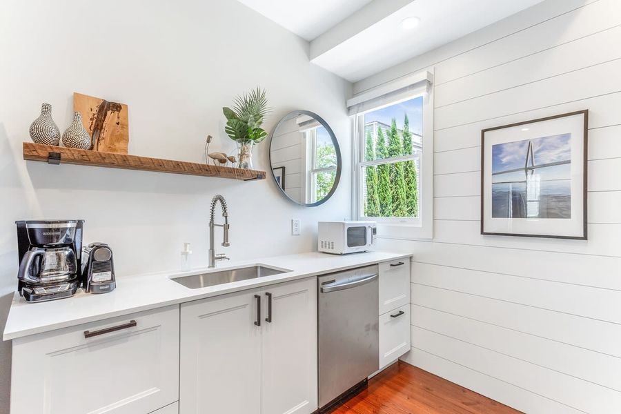 2 Full Kitchens Stocked for All Your Cooking Needs