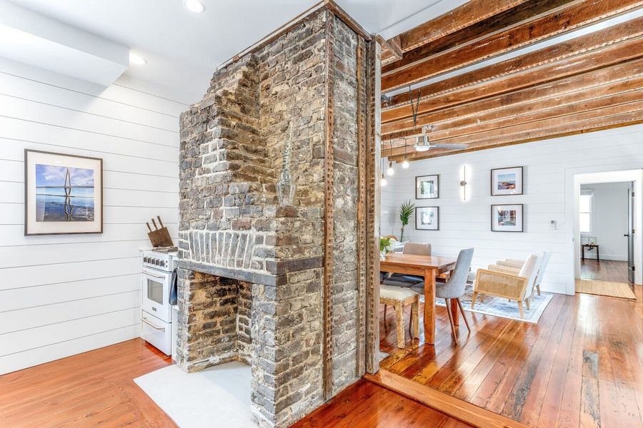 Exposed Brick & Beams Add A Cozy, Classic Vibe 