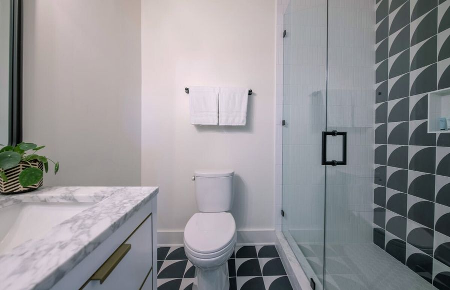 Upstairs Hallway Bathroom