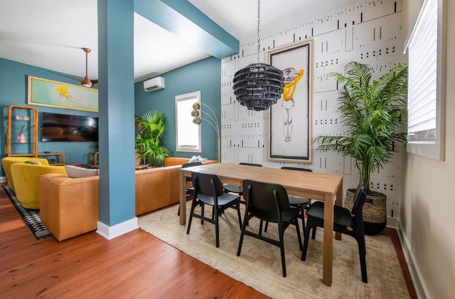 Open Living and Dining Concept