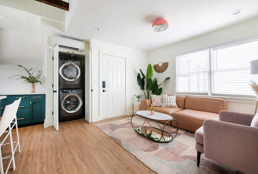 Washer and dryer in unit for your stay