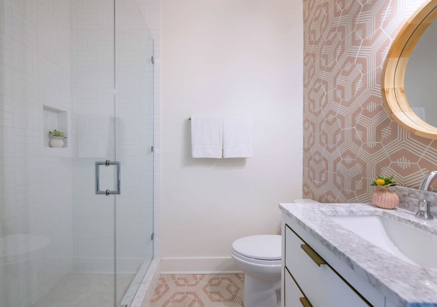 Bathroom #2 with walk in shower