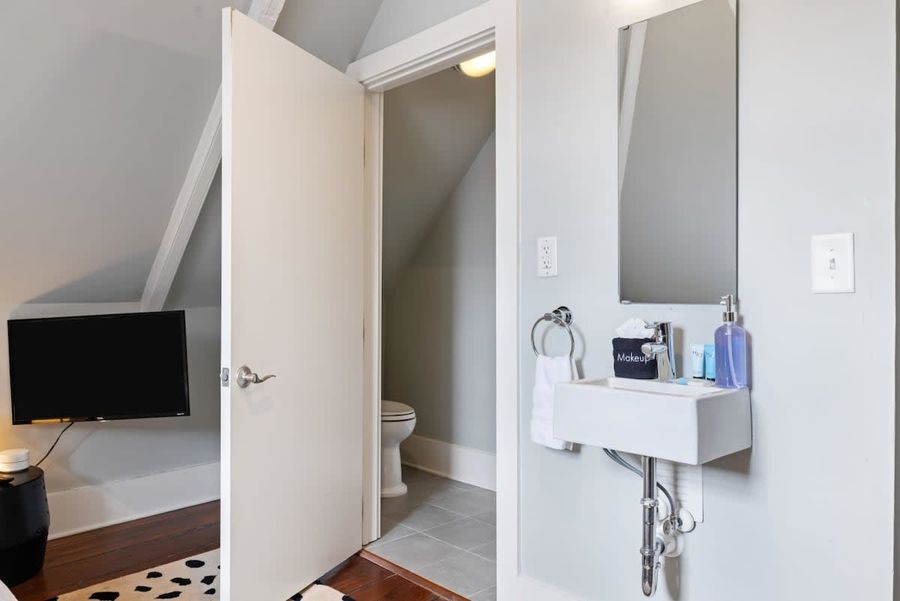 Bathroom #4 with walk-in shower