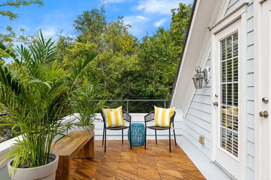 Rooftop space off Bedroom #3 - please note mention of construction nearby in listing. 