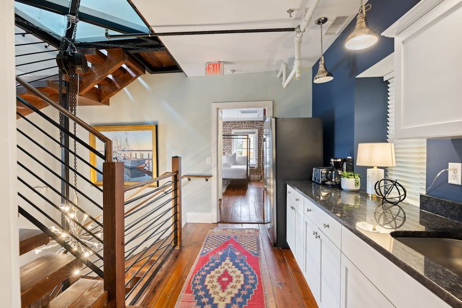 Kitchenette on the second floor 