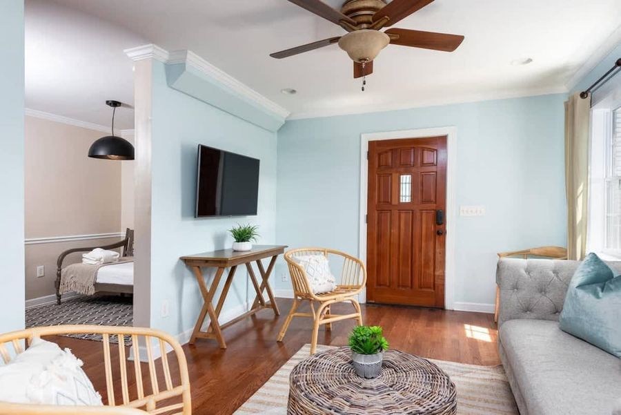 Beautifully decorated by a local Charleston designer!