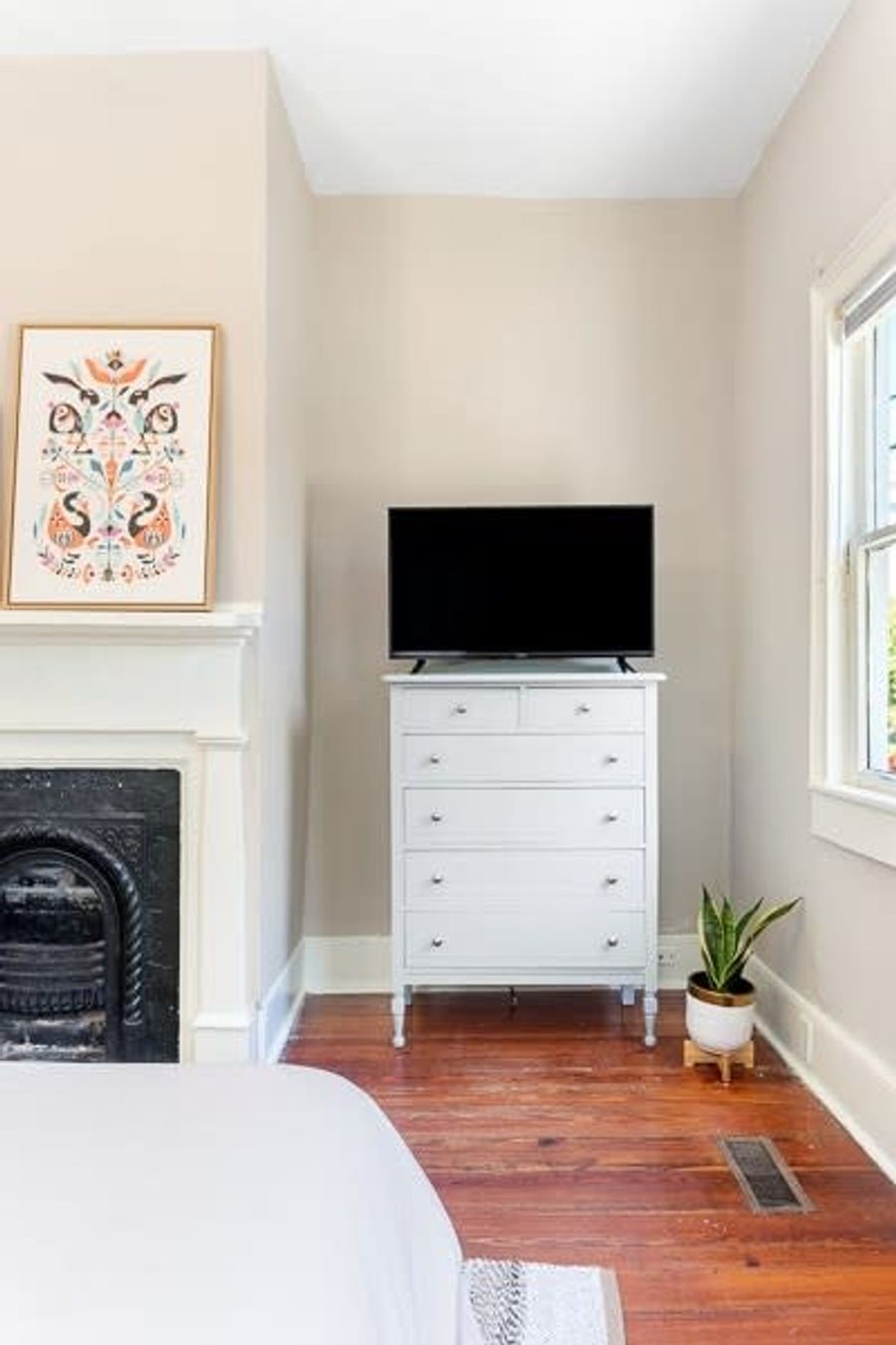 Bedroom #2 has a Smart TV