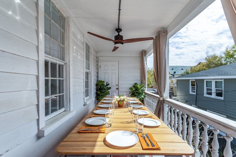 Outdoor dining and seating for your group!