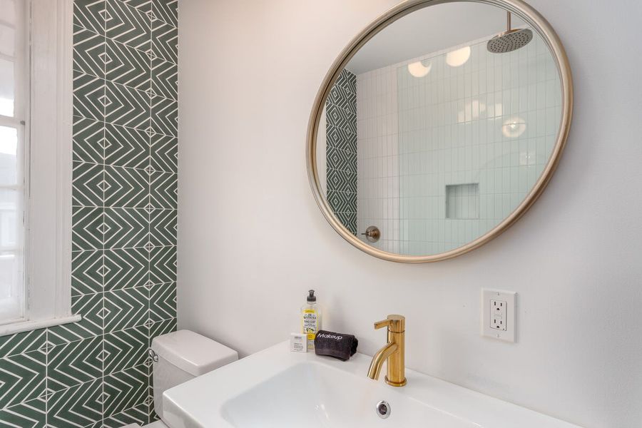 Bathroom #2: Walk-in Shower