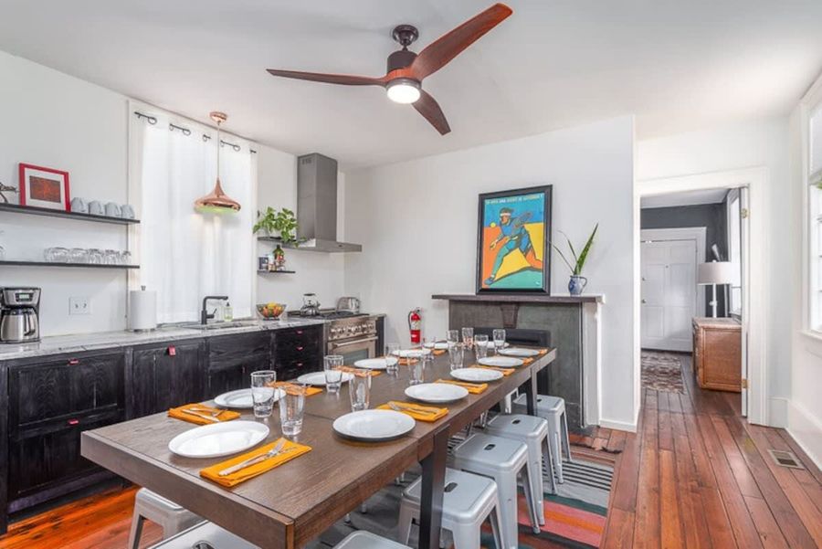 Dining seating for 12 guests!