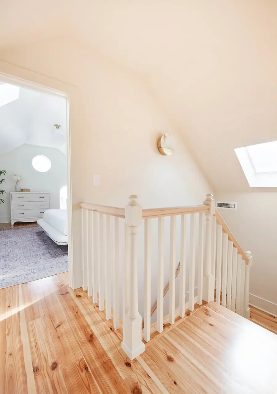 Stairwell up to the third floor of the unit