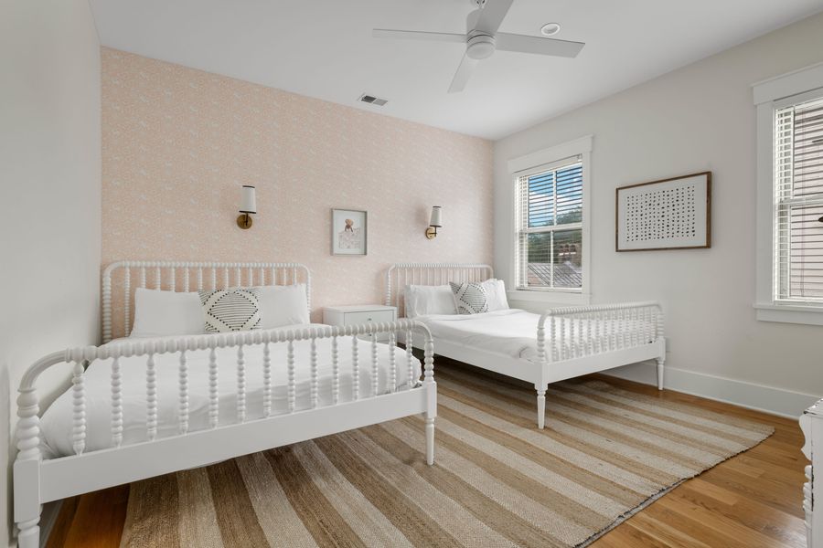 Bedroom #4: Two Queen Beds