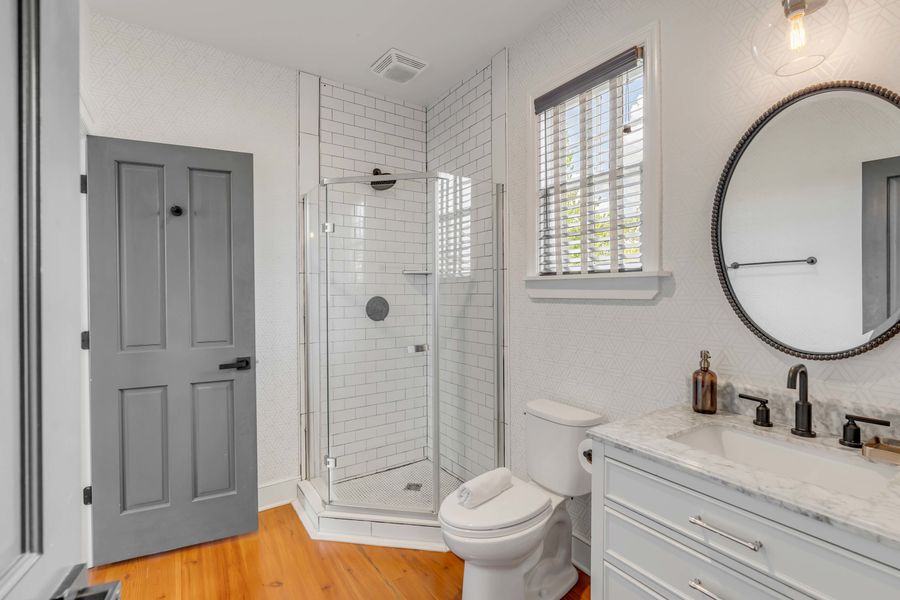Third bathroom off Queen bedroom