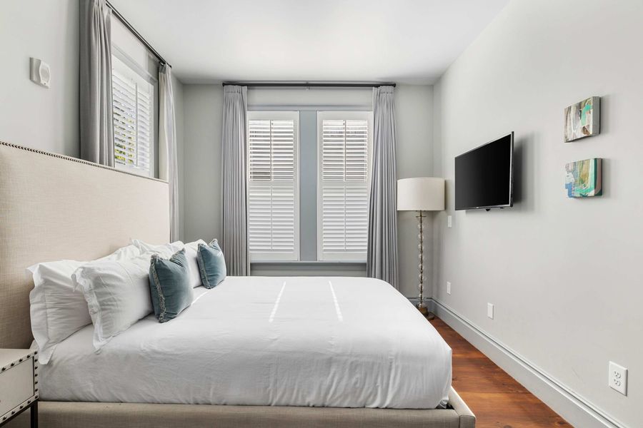 Bedroom 1 with queen bed