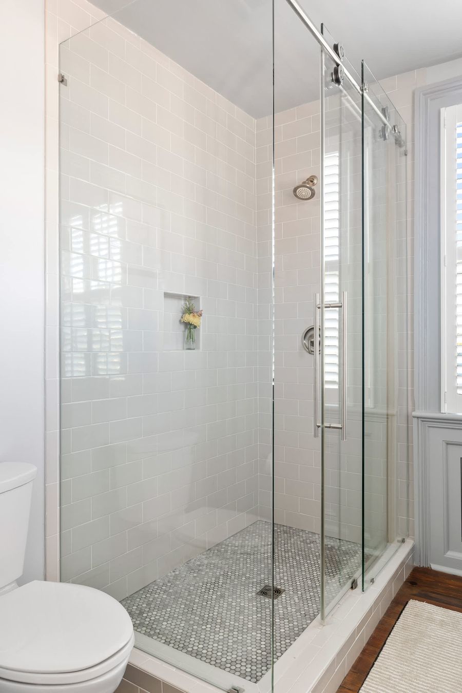 Walk in shower