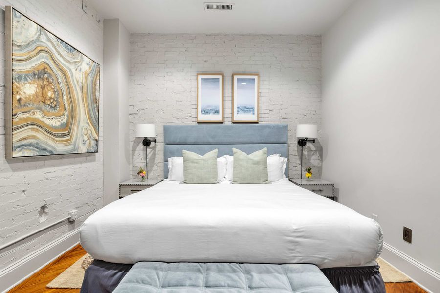 UNIT DEF Bedroom #1: King Bed