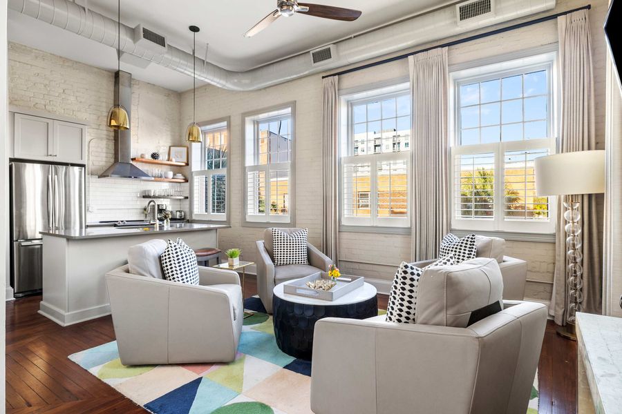 Welcome to your Downtown Charleston 6-Units 2-Level Condo - Fire Tower! Units ABC are identical 2-story and units DEF are identical! Total of 12 bedrooms. 