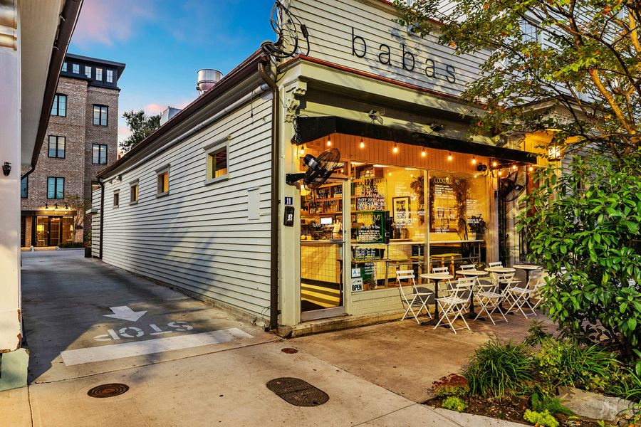 Babas is an on-site café for your group to enjoy! Looking forward to hosting your group soon in beautiful Downtown Charleston! 