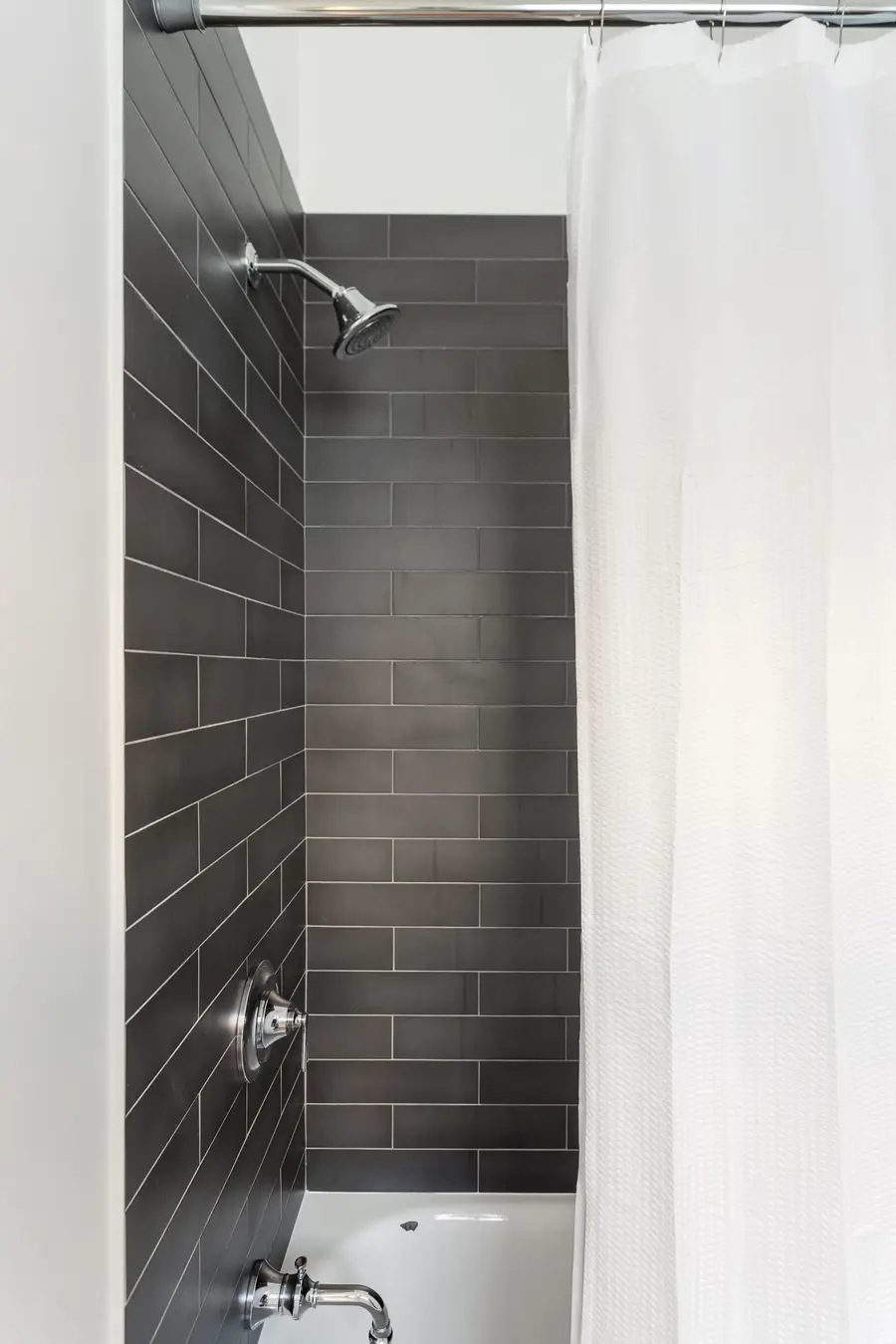 Bathroom #1: Shower + Tub Combo