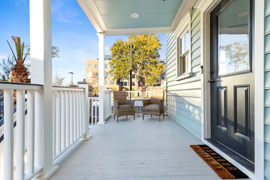 Outdoor seating on the porch! 