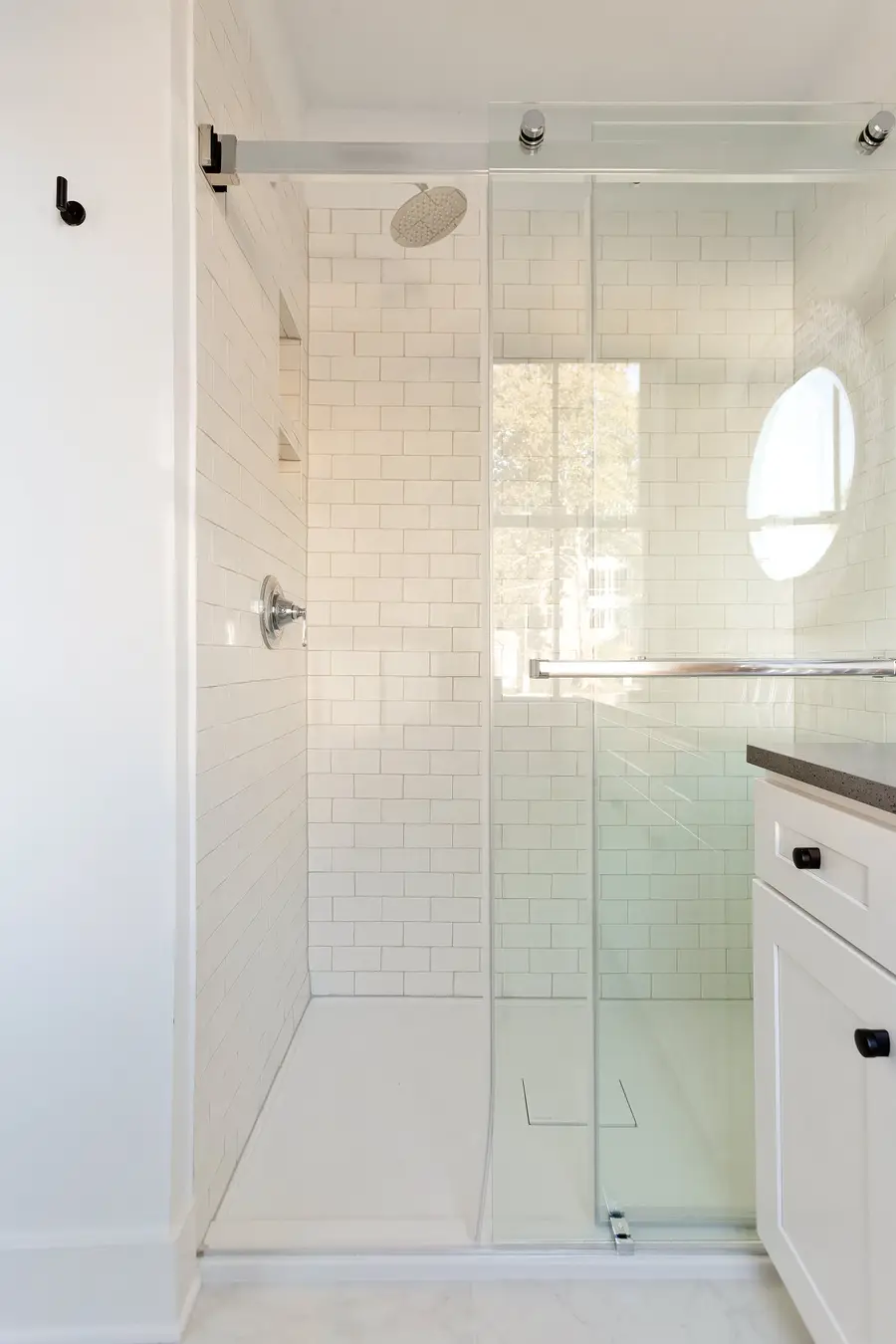 Bathroom #5: Walk-in shower