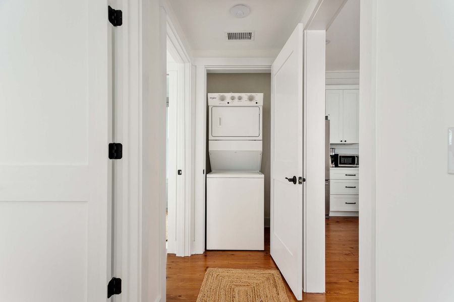 Washer and dryer on the first floor! 