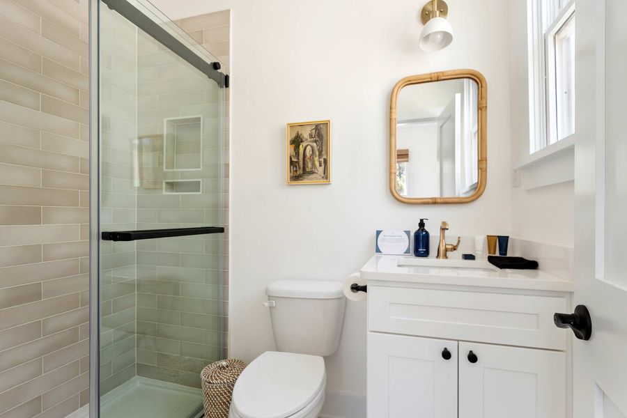 Bathroom #6: Walk-in shower