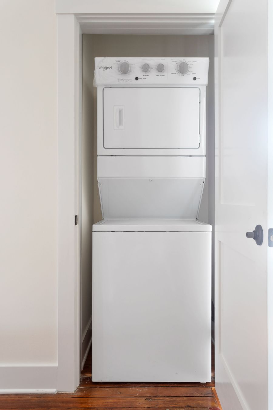 Washer + dryer for your use!