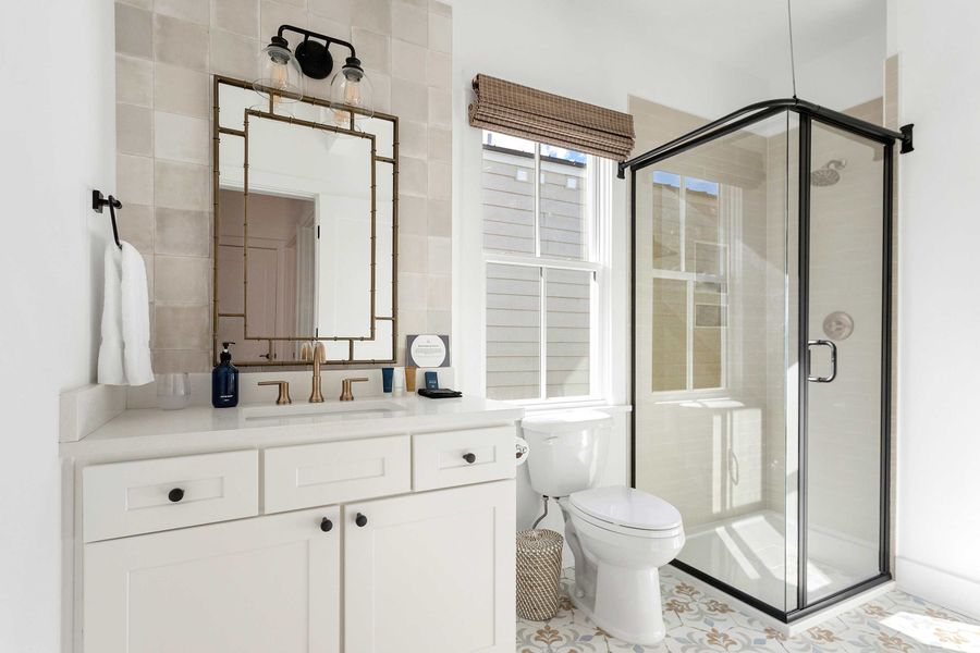 Bathroom #8: Walk-in shower